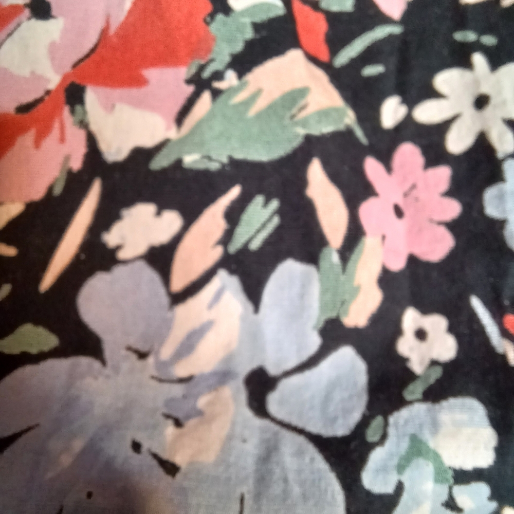 FREE PEOPLE floral meeting dress made in India runs like XS -S *see measur… - Picture 2 of 12
